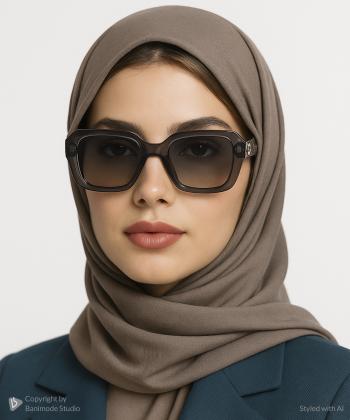 عينك آفتابي زنانه ساتين مدل W45AH