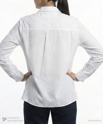 شومیز آستین بلند زنانه مدل 33098