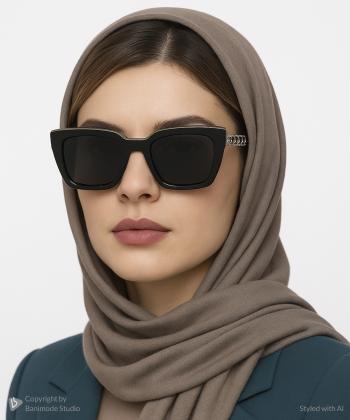 عينك آفتابي زنانه ساتين مدل W46AH