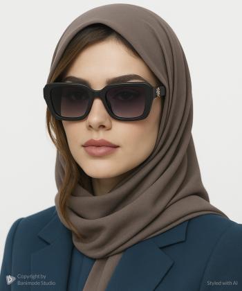 عينك آفتابي زنانه ساتين مدل W46AH