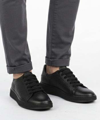 کفش روزمره چرم طبیعی مردانه آر ان اس مدل 12152625