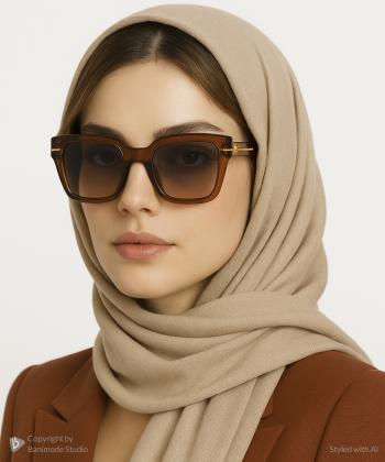 عينك آفتابي زنانه ساتين مدل W44AH