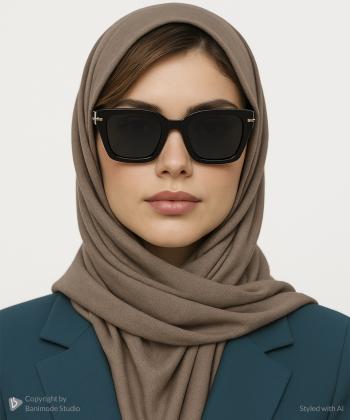 عينك آفتابي زنانه ساتين مدل W44AH