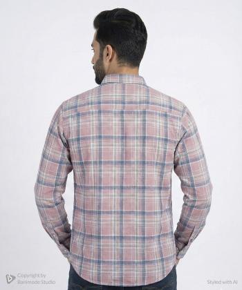 پیراهن آستین بلند مردانه برند پی لس مدل 14040817