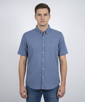 پيراهن آستين كوتاه مردانه برند پي لس كد 1404086