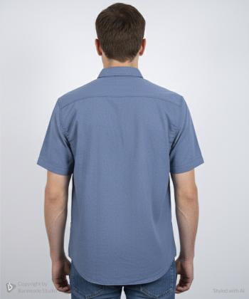 پيراهن آستين كوتاه مردانه برند پي لس كد 1404086