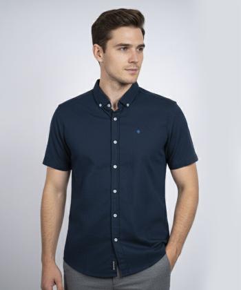 پيراهن آستين كوتاه مردانه برند پي لس كد 1404086