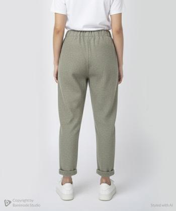 شلوار پارچه ای زنانه بنیس مدل 4003