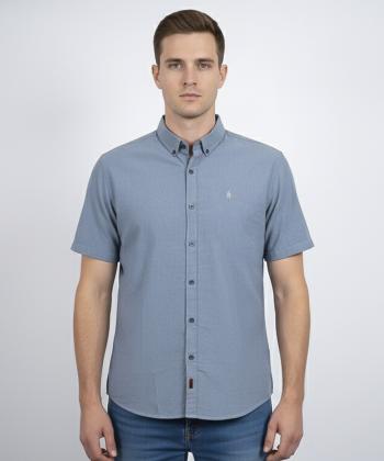 پيراهن آستين كوتاه مردانه برند پي لس كد 1404084