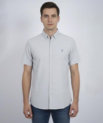 پيراهن آستين كوتاه مردانه برند پي لس كد 1404084
