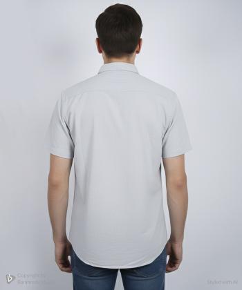 پيراهن آستين كوتاه مردانه برند پي لس كد 1404084