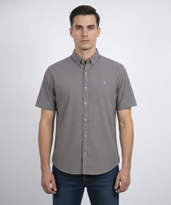 پيراهن آستين كوتاه مردانه برند پي لس كد 14040812