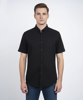 پيراهن آستين كوتاه مردانه برند پي لس كد 1404089