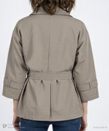 بارانی کوتاه زنانه ريس مدل 1136015