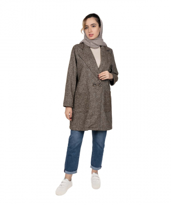 پالتو پشمی زنانه سرژه Serge کد 230123