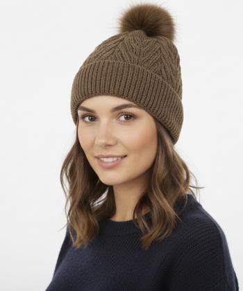 کلاه بافت زنانه سه دو کد 6WW03NA0321