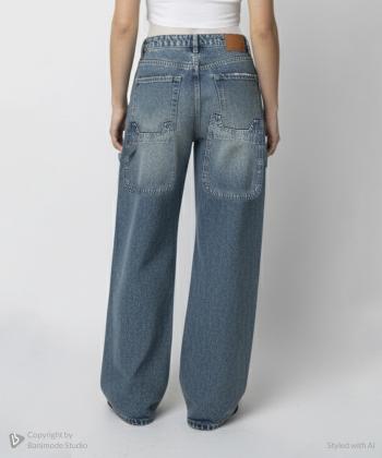 شلوار جین زنانه سه دو مدل 6WW62NW4571