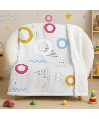 نیم ست پتو یک نفره و روبالشی بچگانه دو تکه دستر کد 2125159999090