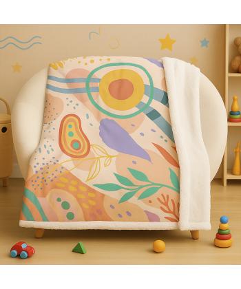 نیم ست پتو یک نفره و روبالشی بچگانه دو تکه دستر کد 2125159999090