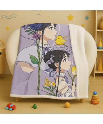 نیم ست پتو یک نفره و روبالشی بچگانه دو تکه دستر کد 2125159999090