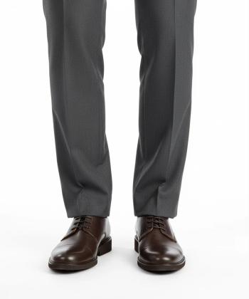 کفش رسمی چرم طبیعی مردانه چرم مشهد مدل J6209