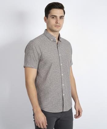 پيراهن آستين كوتاه مردانه برند پي لس كد 1404083