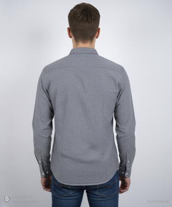 پيراهن آستين بلند مردانه برند پي لس كد 14040811