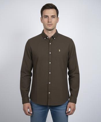 پيراهن آستين بلند مردانه برند پي لس كد 14040811