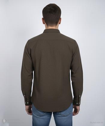 پيراهن آستين بلند مردانه برند پي لس كد 14040811