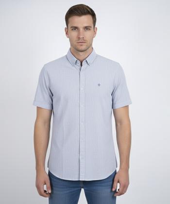 پيراهن آستين كوتاه مردانه برند پي لس كد 1404086