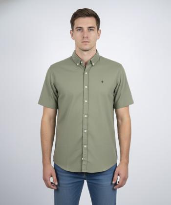 پيراهن آستين كوتاه مردانه برند پي لس كد 1404086