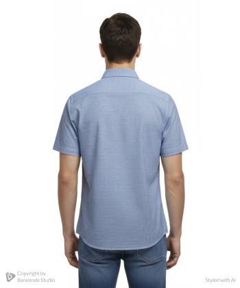 پیراهن آستین کوتاه مردانه مدل 14040810