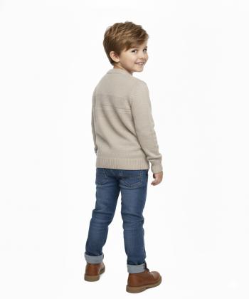 پلیور  پسرانه جین وست مدل 43591563