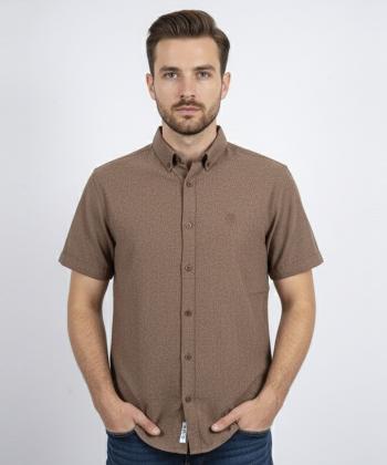 پيراهن آستين كوتاه مردانه برند پي لس كد 1404085