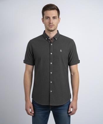 پيراهن آستين كوتاه مردانه برند پي لس كد 1404083