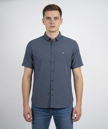 پيراهن آستين كوتاه مردانه برند پي لس كد 1404084