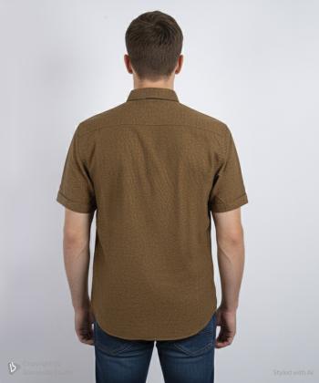 پيراهن آستين كوتاه مردانه برند پي لس كد 1404083