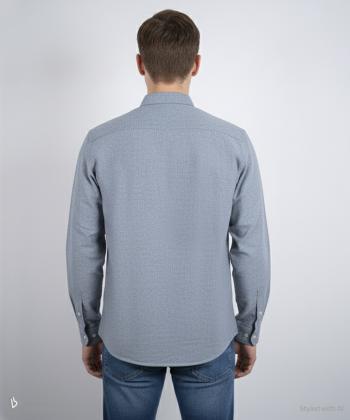 پيراهن آستين بلند مردانه برند پي لس كد AM4477