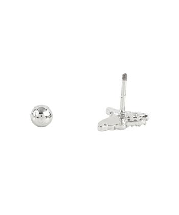 پیرسینگ پروانه زنانه استیل ستراس مدل 142