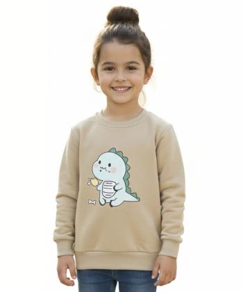 سویشرت نخی دخترانه مادر مدل ma05