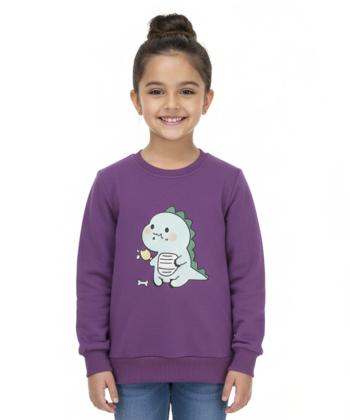 سویشرت نخی دخترانه مادر مدل ma05