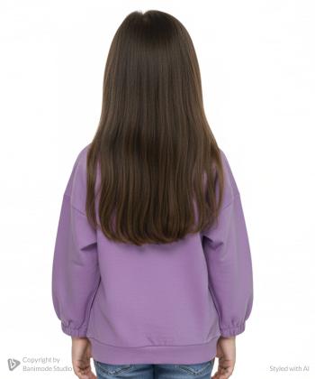 سویشرت نخی دخترانه مادر مدل MA78