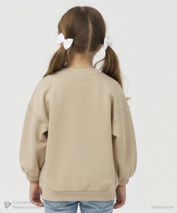 سویشرت نخی دخترانه مادر مدل MA78