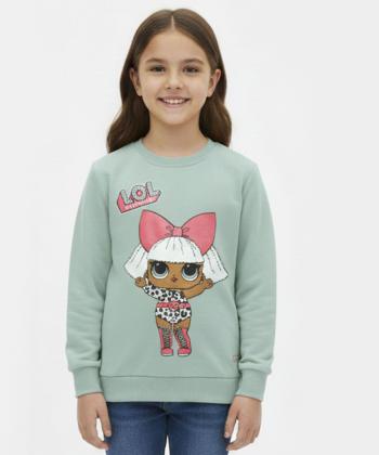 تیشرت آستین بلند دخترانه پاتر مدل 325