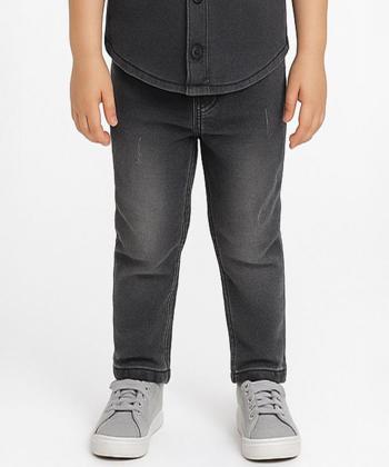 شلوار جين مام استايل بچگانه يو اس پولو كيدز كد 1016C2