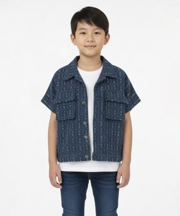 پیراهن آستین کوتاه پسرانه ملورینا مدل 9213