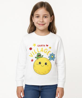 سویشرت نخی دخترانه بالنو مدل 8222303G013