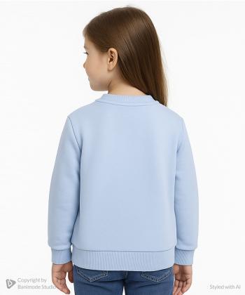 سویشرت نخی دخترانه جین وست مدل 43671507