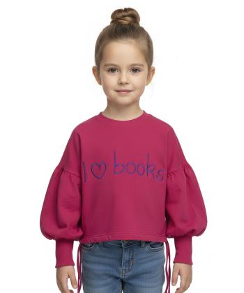 سویشرت نخی دخترانه مرینو مدل 1399