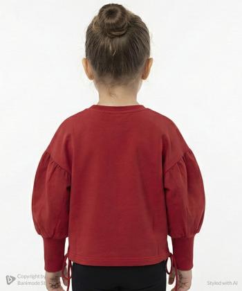 سویشرت نخی دخترانه مرینو مدل 1399